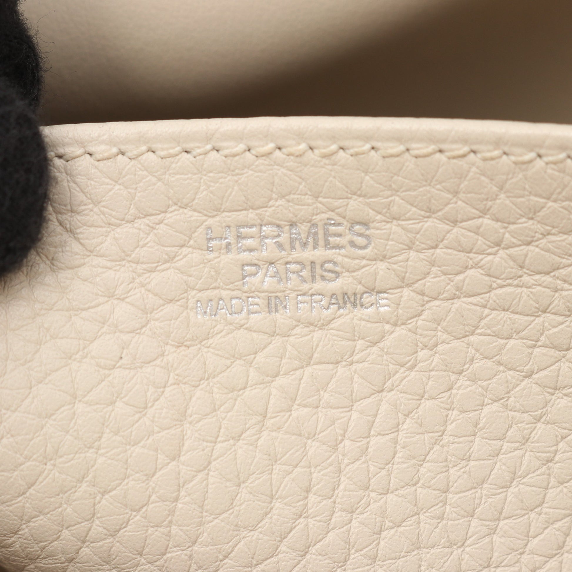 アルザン31 ハンドバッグ トリヨンクレマンス アイボリー シルバー金具 2WAY T刻印 エルメス バッグ HERMES