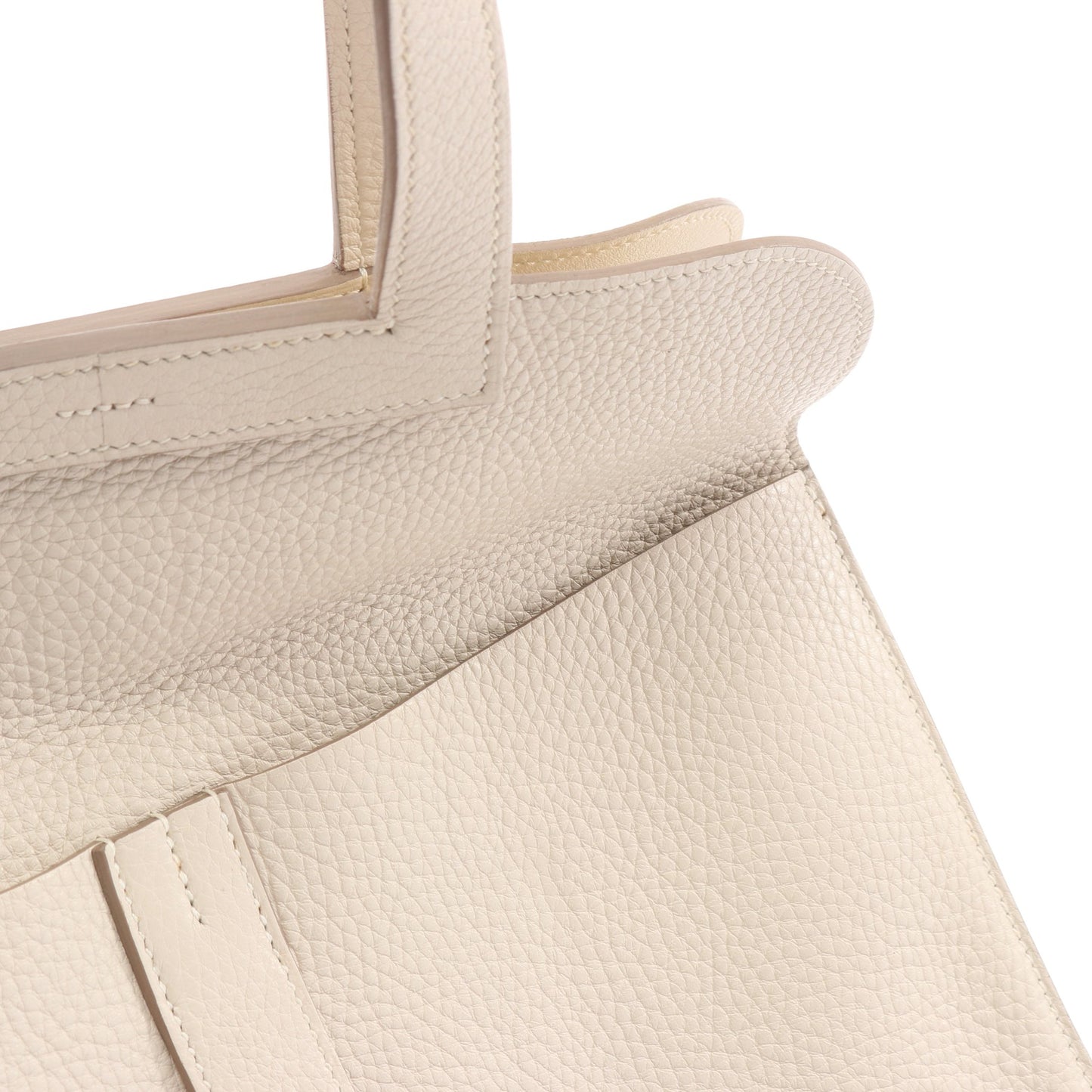 アルザン31 ハンドバッグ トリヨンクレマンス アイボリー シルバー金具 2WAY T刻印 エルメス バッグ HERMES
