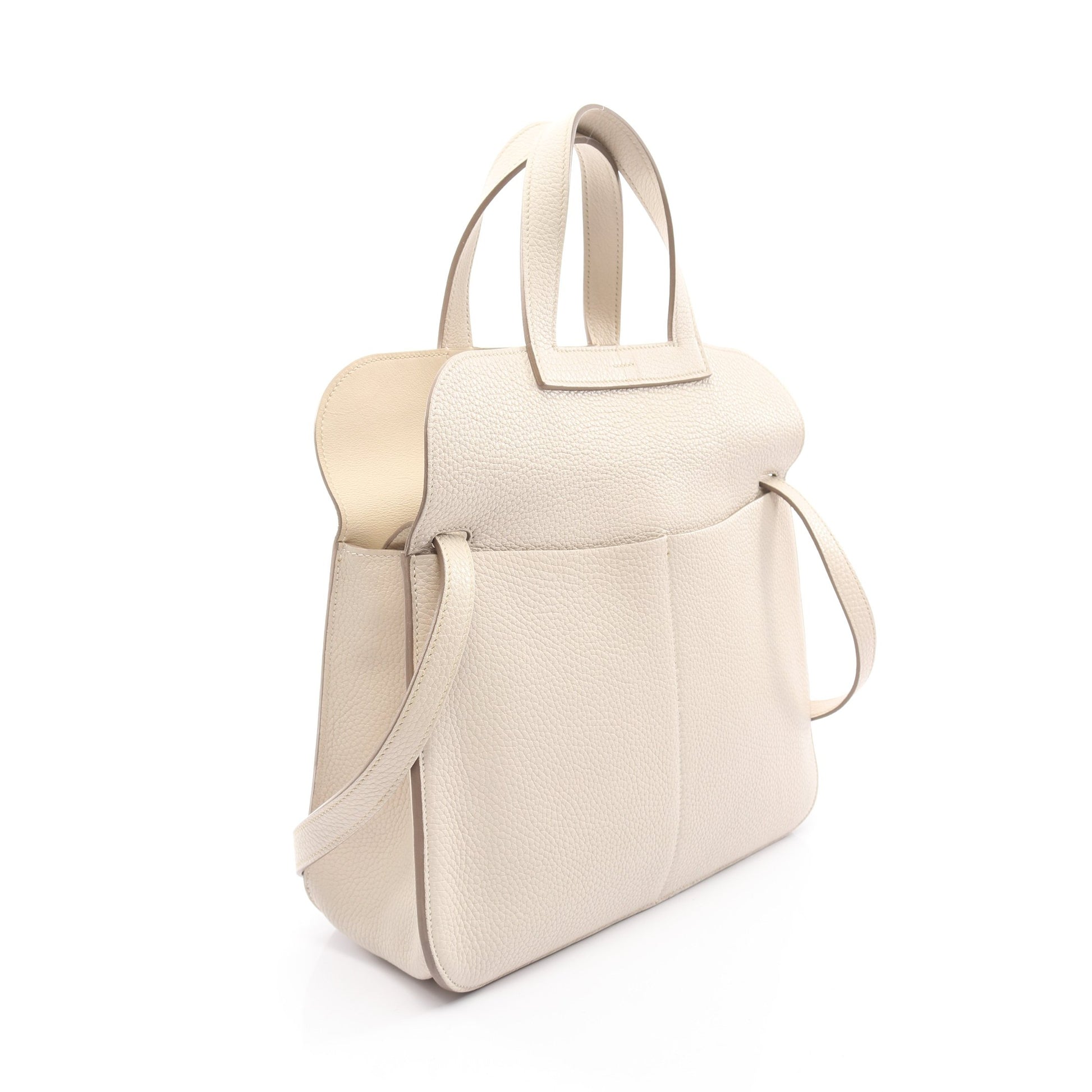 アルザン31 ハンドバッグ トリヨンクレマンス アイボリー シルバー金具 2WAY T刻印 エルメス バッグ HERMES