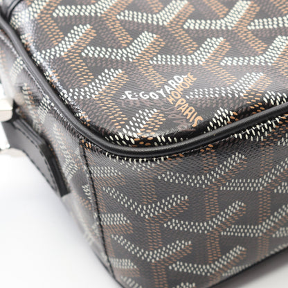 カップヴェールPM ショルダーバッグ コーティングキャンバス レザー ブラック マルチカラー ゴヤール バッグ GOYARD