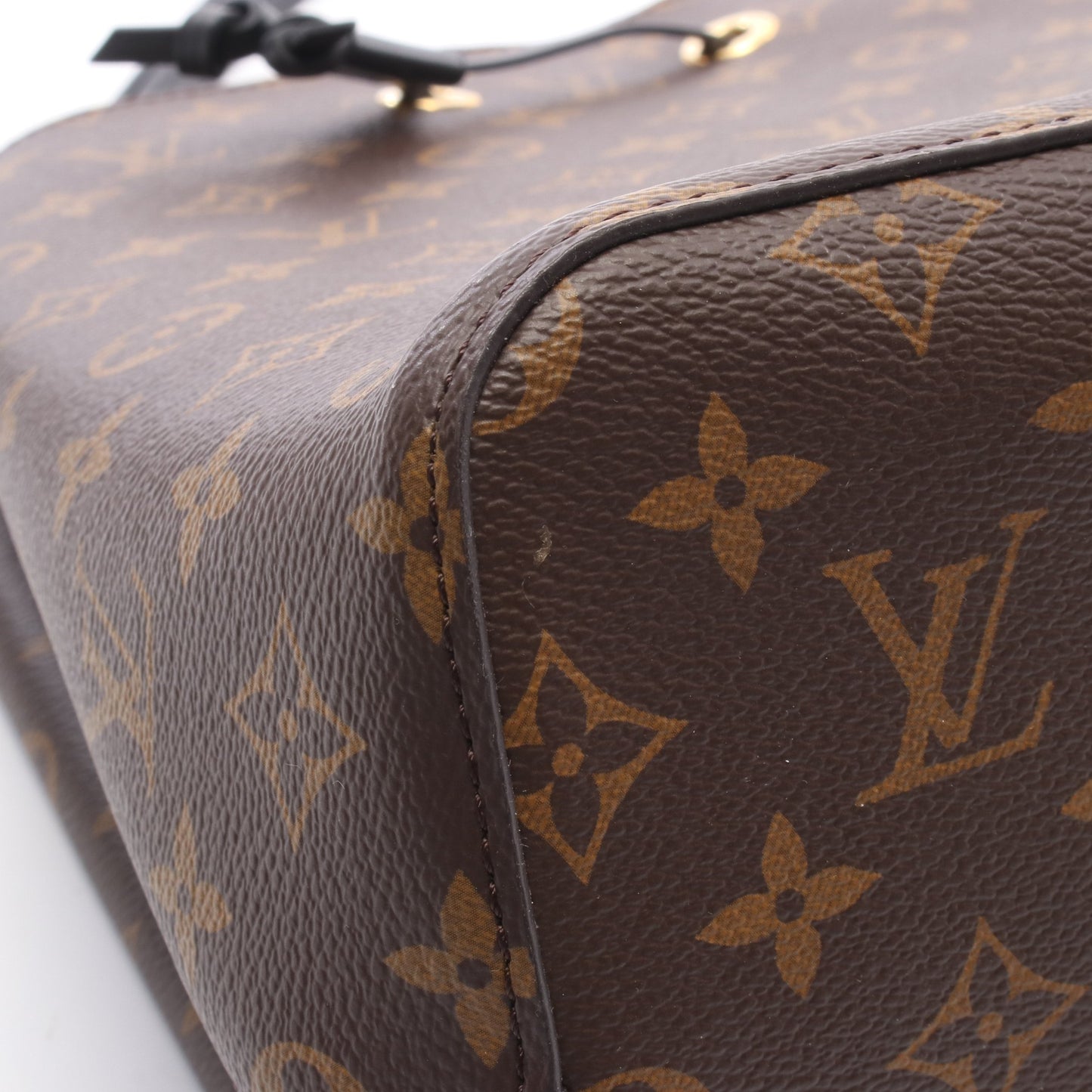 ネオノエ モノグラム ノワール ショルダーバッグ PVC レザー ブラウン ブラック ルイヴィトン バッグ LOUIS VUITTON
