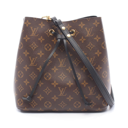 ネオノエ モノグラム ノワール ショルダーバッグ PVC レザー ブラウン ブラック ルイヴィトン バッグ LOUIS VUITTON