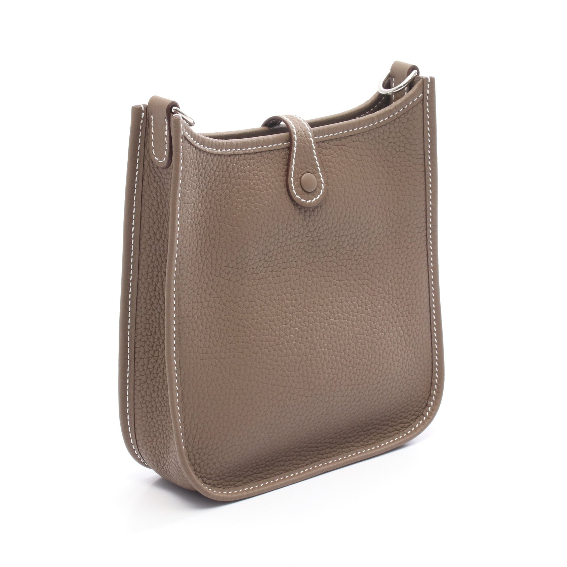 エヴリンTPM エトゥープ ショルダーバッグ トリヨンクレマンス グレーブラウン シルバー金具 K刻印 エルメス バッグ HERMES