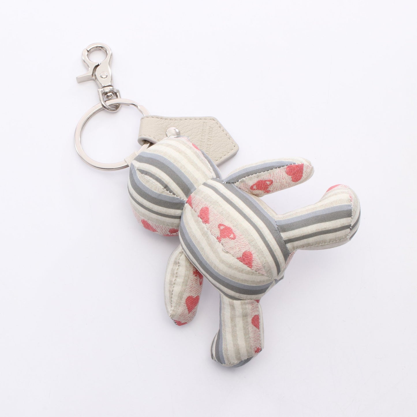 TEDDY BEAR キーホルダー バッグチャーム ファブリック グレーグリーン ピンク マルチカラー ヴィヴィアンウエストウッド 財布・小物 Vivienne Westwood