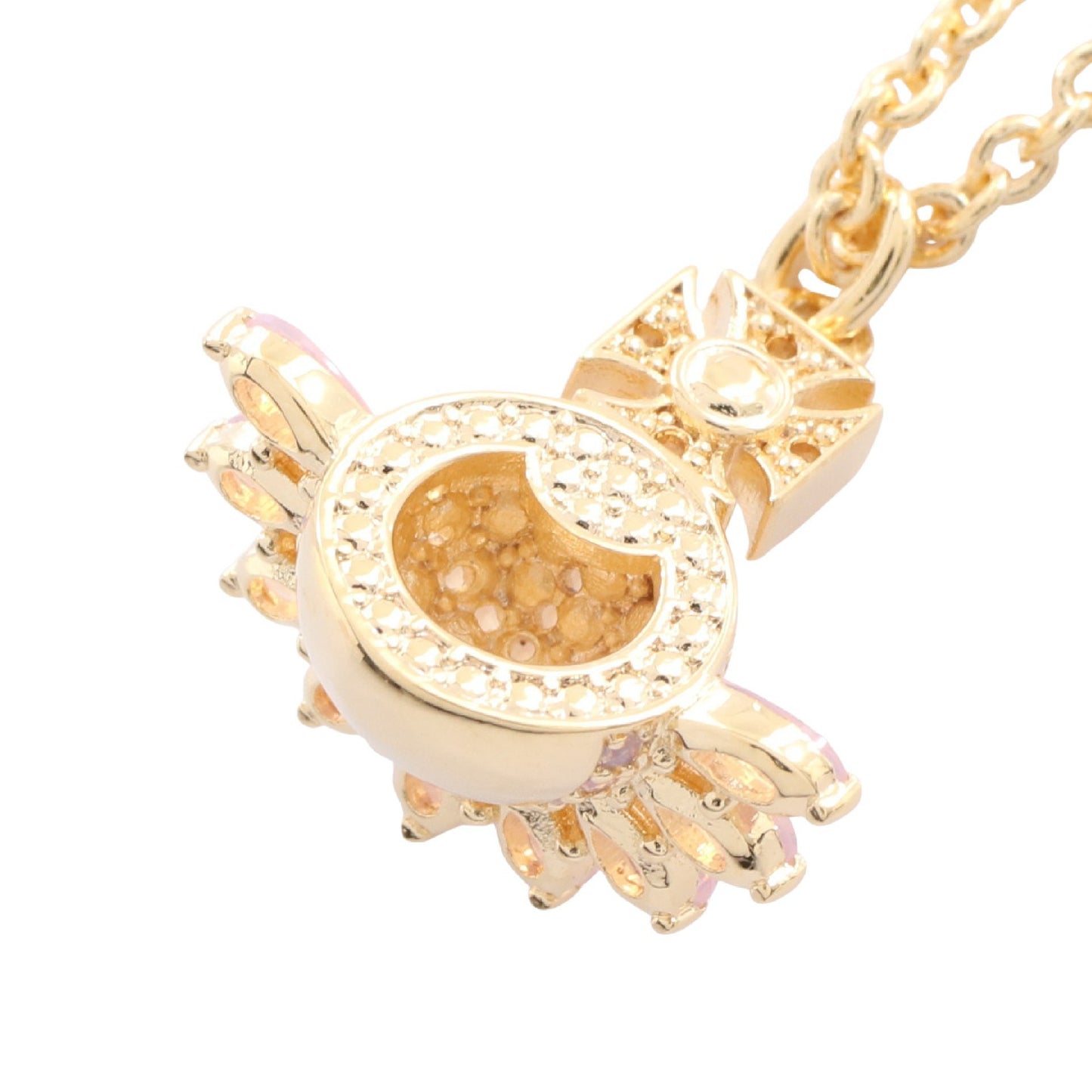JORDANA ネックレス GP ラインストーン ゴールド ライトピンク ヴィヴィアンウエストウッド アクセサリー Vivienne Westwood