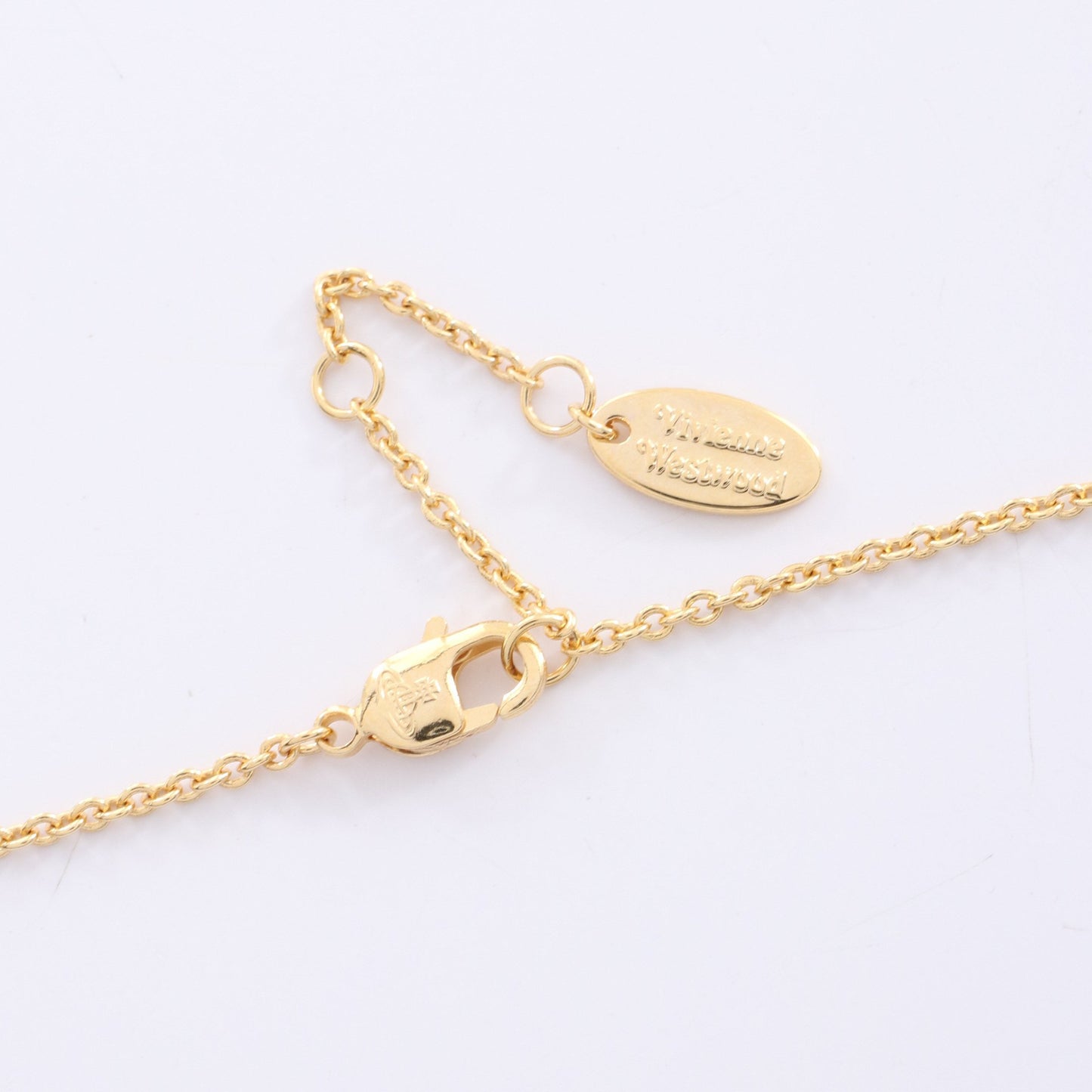 JORDANA ネックレス GP ラインストーン ゴールド ライトピンク ヴィヴィアンウエストウッド アクセサリー Vivienne Westwood