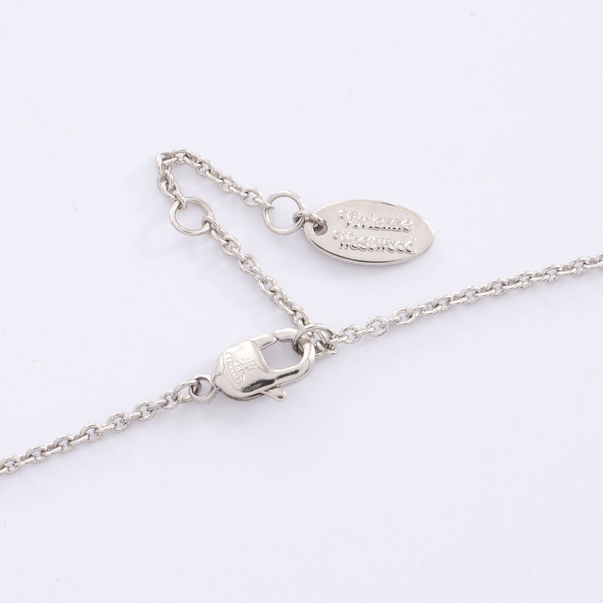JORDANA ネックレス ラインストーン シルバー ブラック ヴィヴィアンウエストウッド アクセサリー Vivienne Westwood