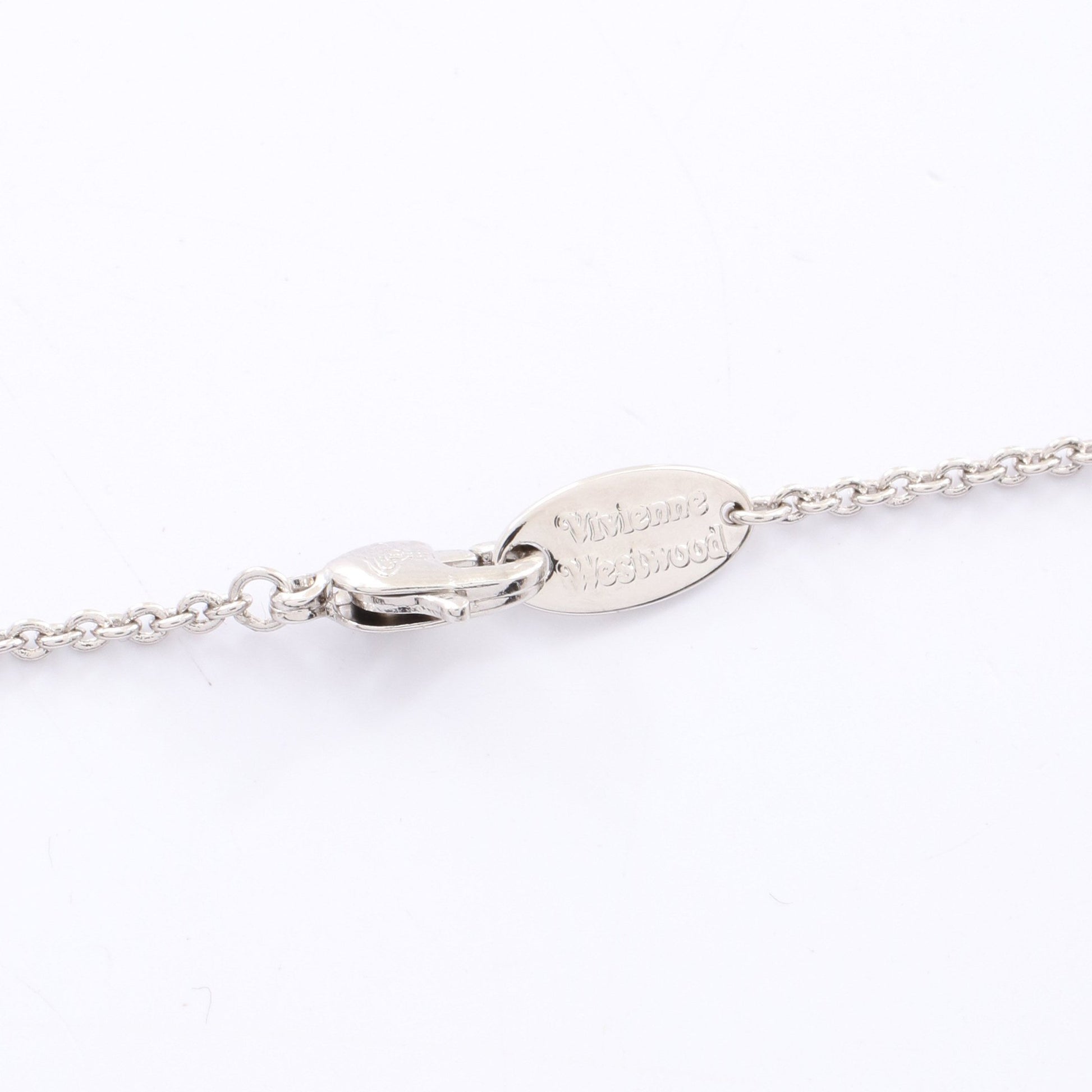 JORDANA ネックレス シルバー ラインストーン シルバー ブラック ヴィヴィアンウエストウッド アクセサリー Vivienne Westwood