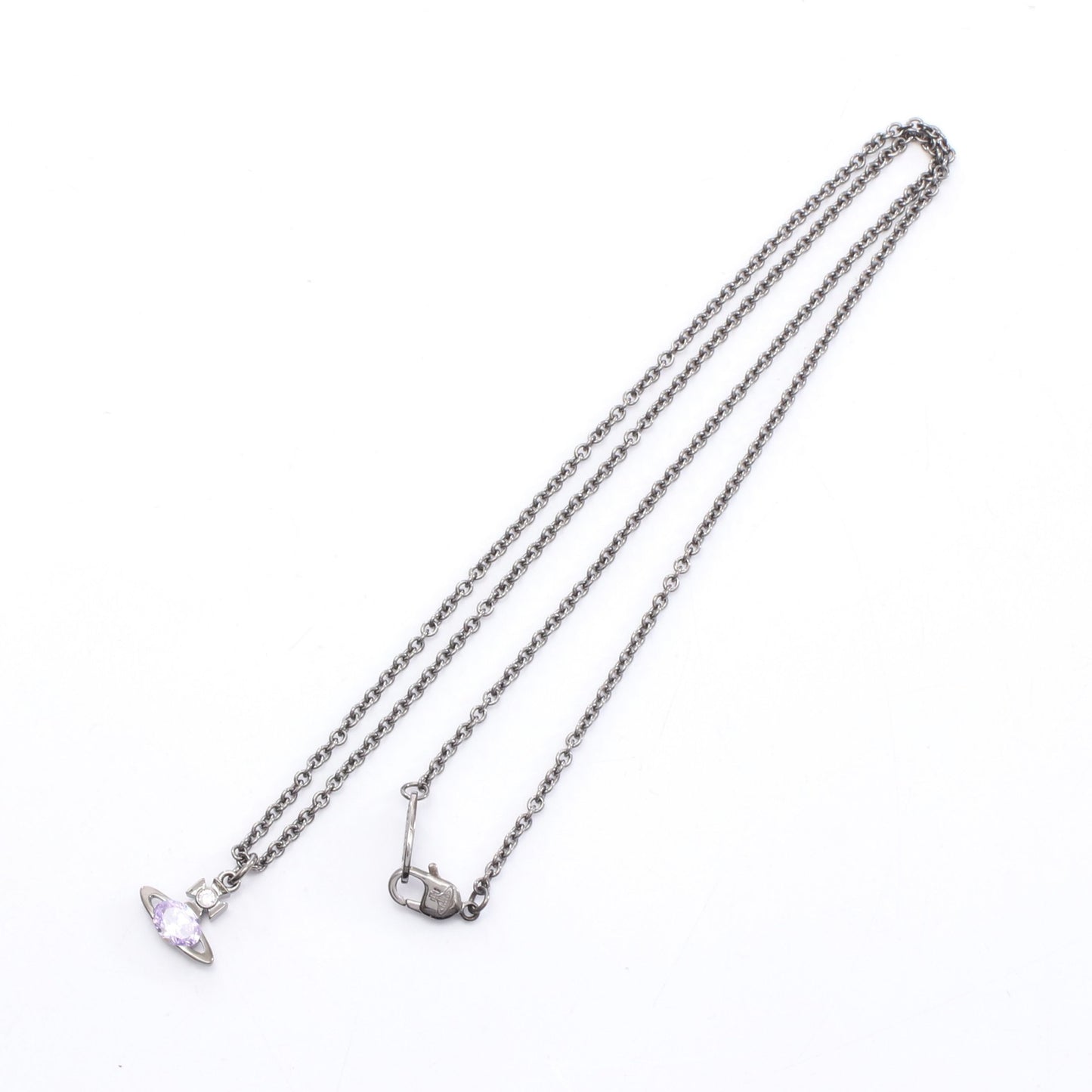 ALLIERA ネックレス GP ラインストーン ブラック ライトパープル ヴィヴィアンウエストウッド アクセサリー Vivienne Westwood