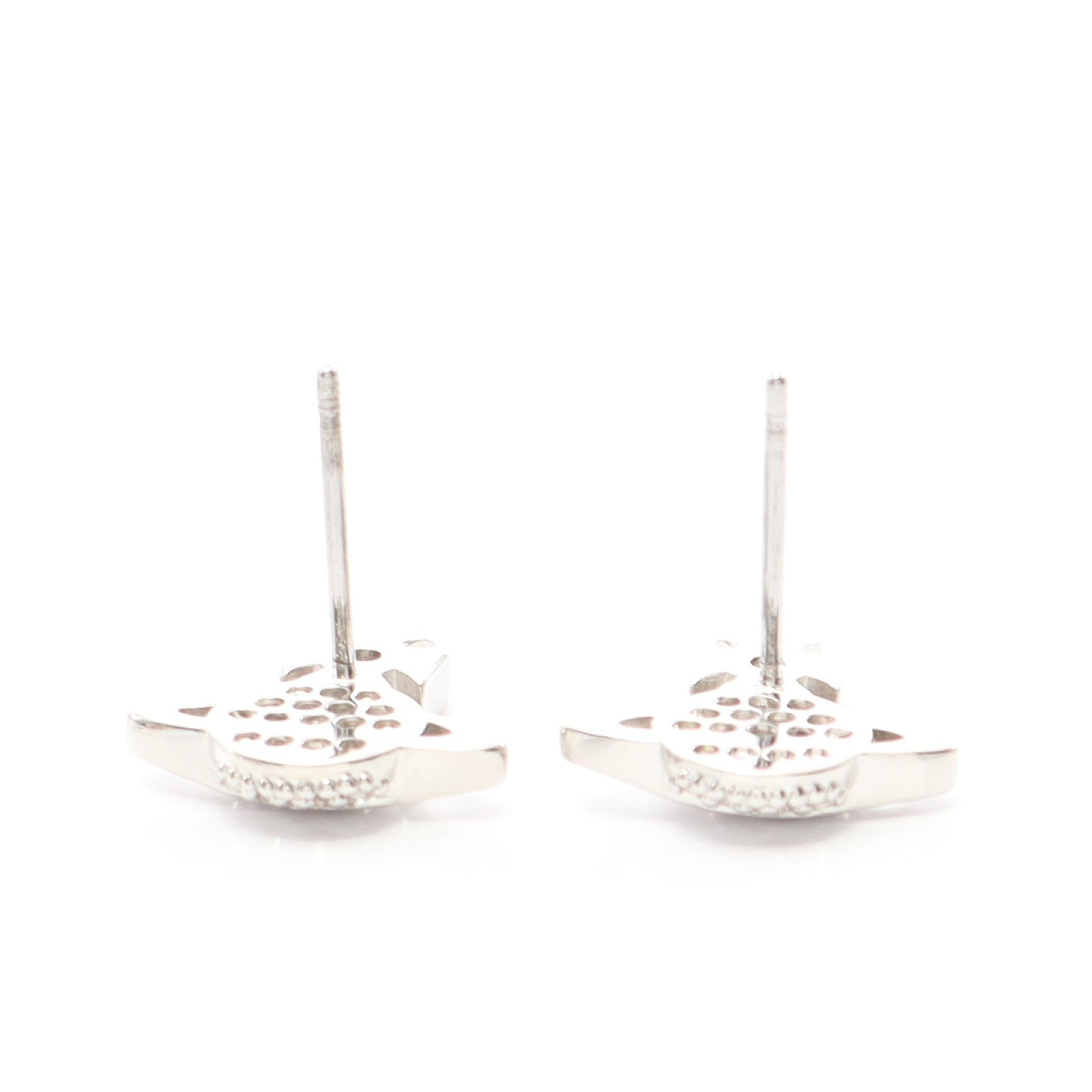 TAMIA ピアス ラインストーン シルバー クリア ヴィヴィアンウエストウッド アクセサリー Vivienne Westwood