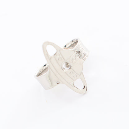 TAMIA ピアス ラインストーン シルバー クリア ヴィヴィアンウエストウッド アクセサリー Vivienne Westwood
