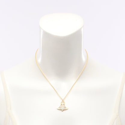 AGNATHA ネックレス GP ラインストーン ゴールド クリア ヴィヴィアンウエストウッド アクセサリー Vivienne Westwood