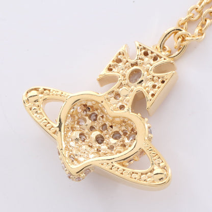 AGNATHA ネックレス GP ラインストーン ゴールド クリア ヴィヴィアンウエストウッド アクセサリー Vivienne Westwood