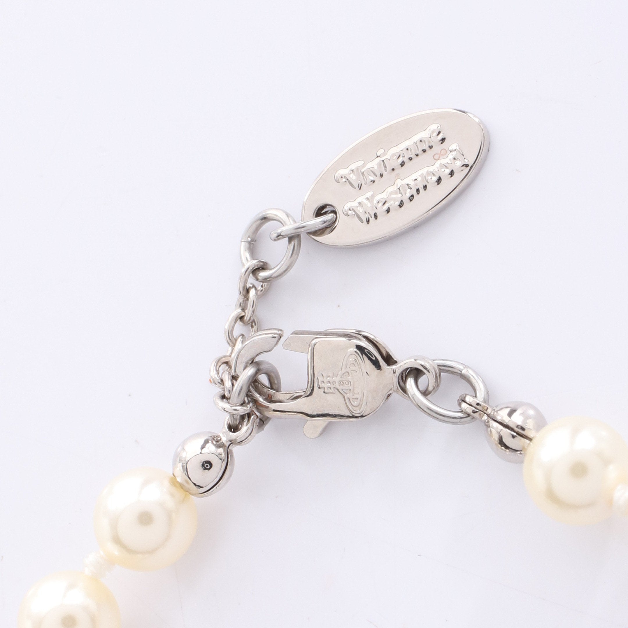 MINI BAS RELIEF ブレスレット フェイクパール ラインストーン
