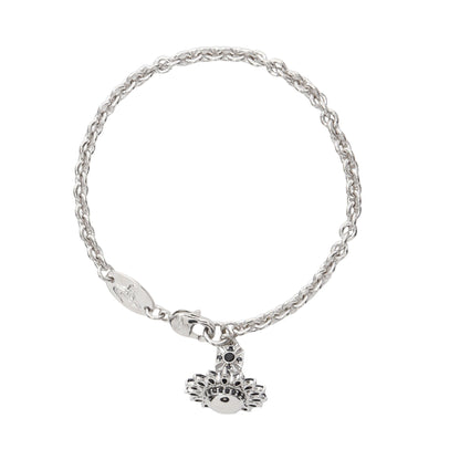 JORDANA ブレスレット ラインストーン シルバー ブラック ヴィヴィアンウエストウッド アクセサリー Vivienne Westwood