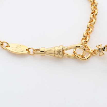 NEW PETITE ORB ブレスレット GP ラインストーン ゴールド マルチカラー ヴィヴィアンウエストウッド アクセサリー Vivienne Westwood