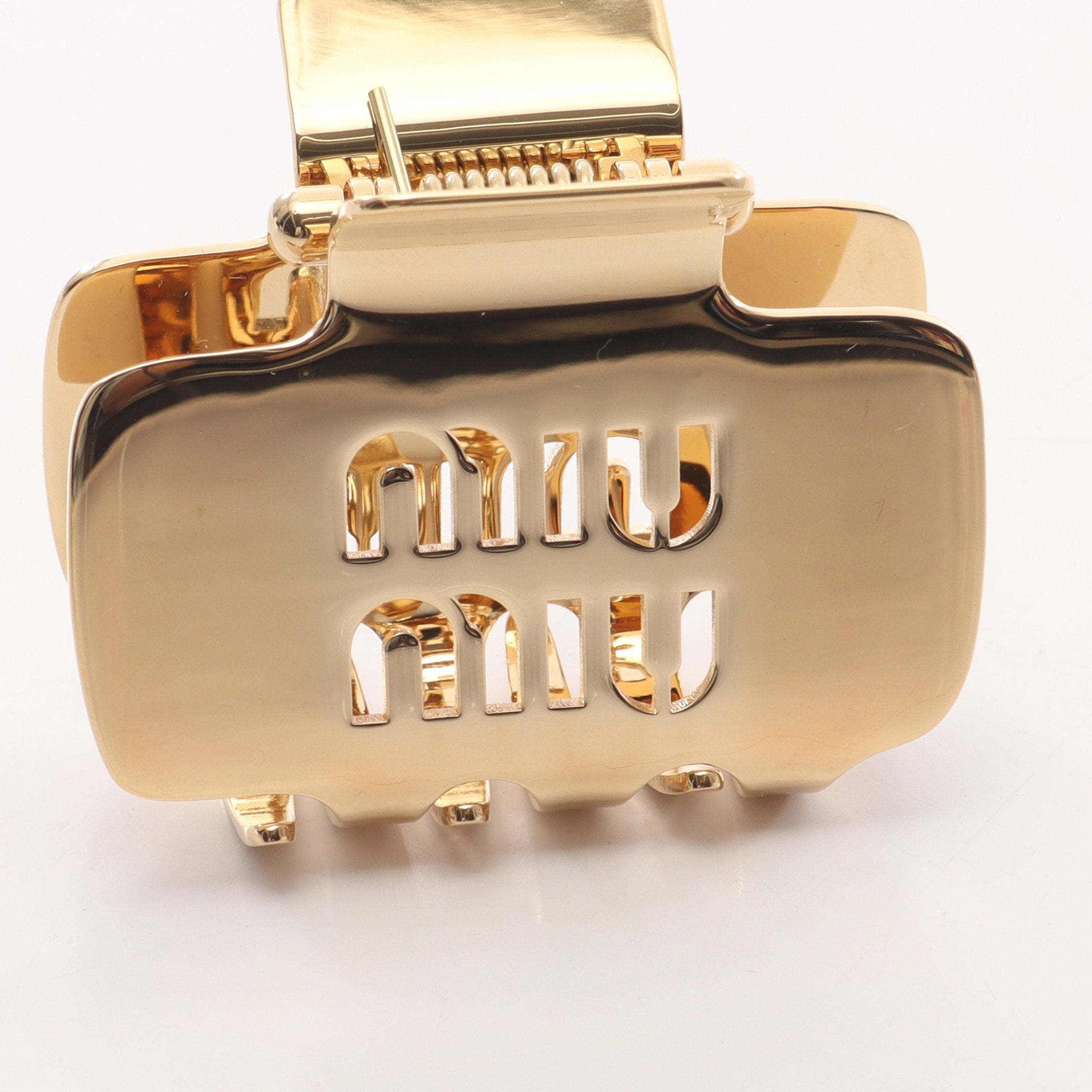 ヘアクリップ GP ゴールド ミュウミュウ – RECLO