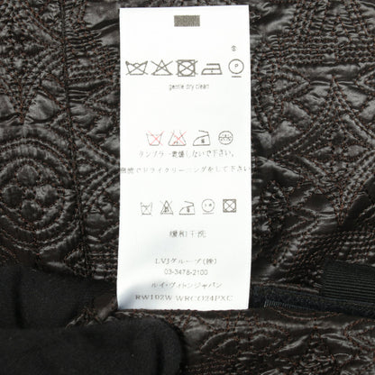 モノグラム ジャケット ナイロン ダークブラウン 中綿 フード付き リバーシブル ルイヴィトン アウター LOUIS VUITTON