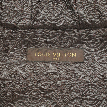 モノグラム ジャケット ナイロン ダークブラウン 中綿 フード付き リバーシブル ルイヴィトン アウター LOUIS VUITTON