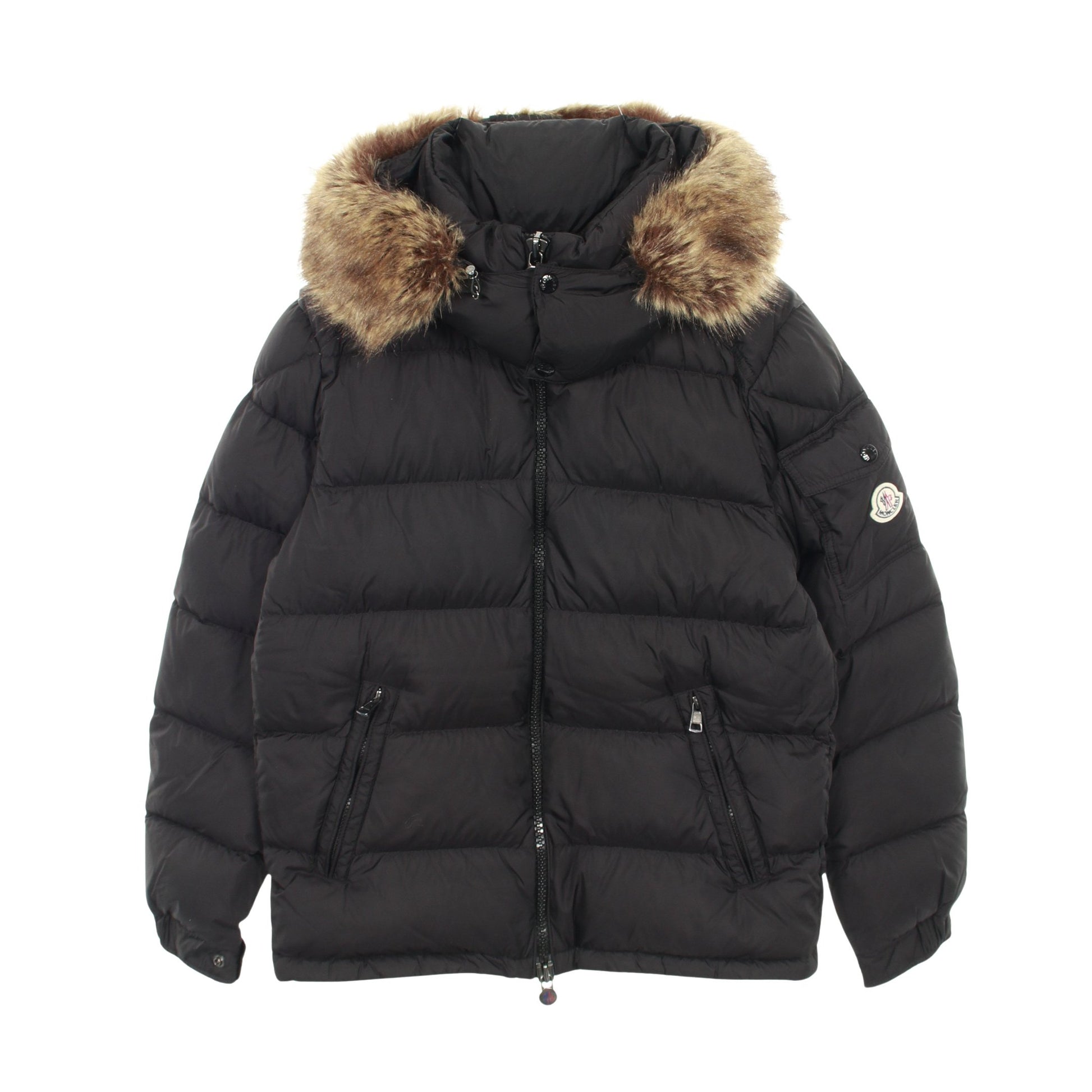 MAYAF ダウンジャケット ナイロン ブラック モンクレール アウター MONCLER