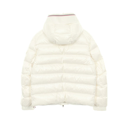 PAVIN ダウンジャケット ナイロン ホワイト フード付き モンクレール アウター MONCLER
