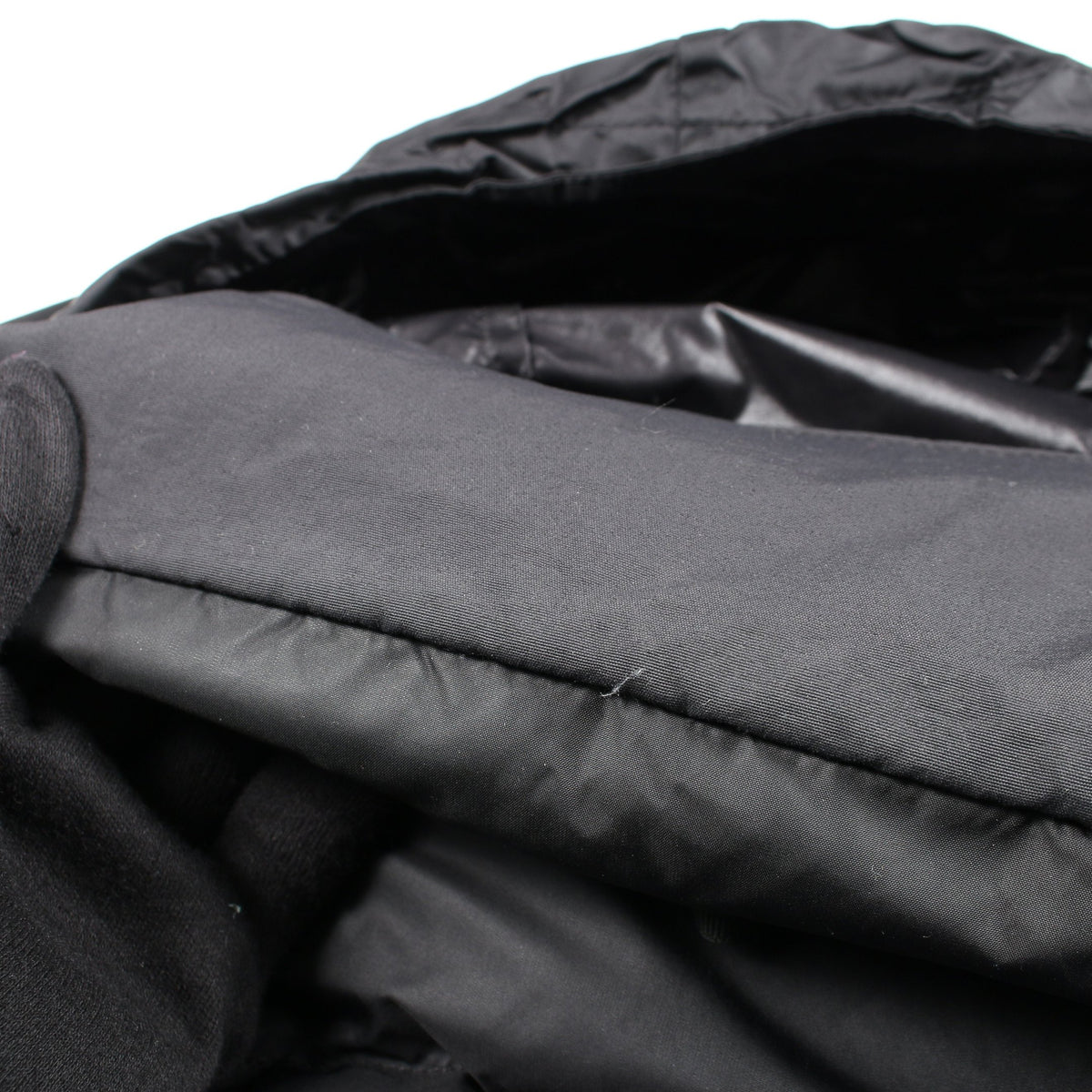 M'S NUPTSE ON BALL JACKET フード付き ダウンジャケット ナイロン ブラック ザノースフェイス ホワイトレーベル アウター THE NORTH FACE WHITE LABEL