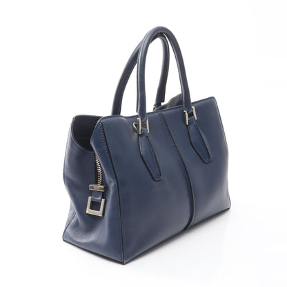 Dスタイリング ハンドバッグ レザー ネイビー 2WAY トッズ バッグ TOD'S