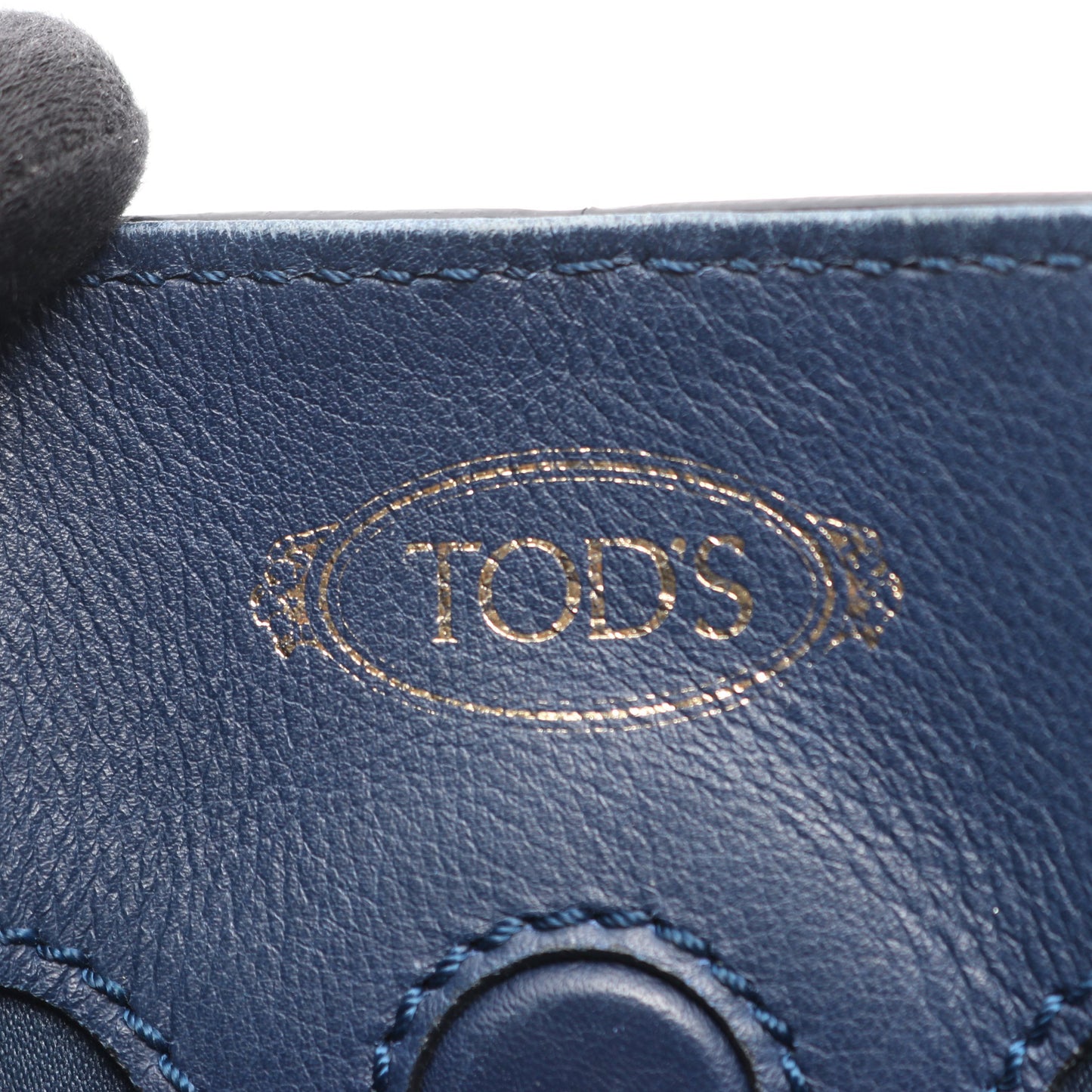 Dスタイリング ハンドバッグ レザー ネイビー 2WAY トッズ バッグ TOD'S