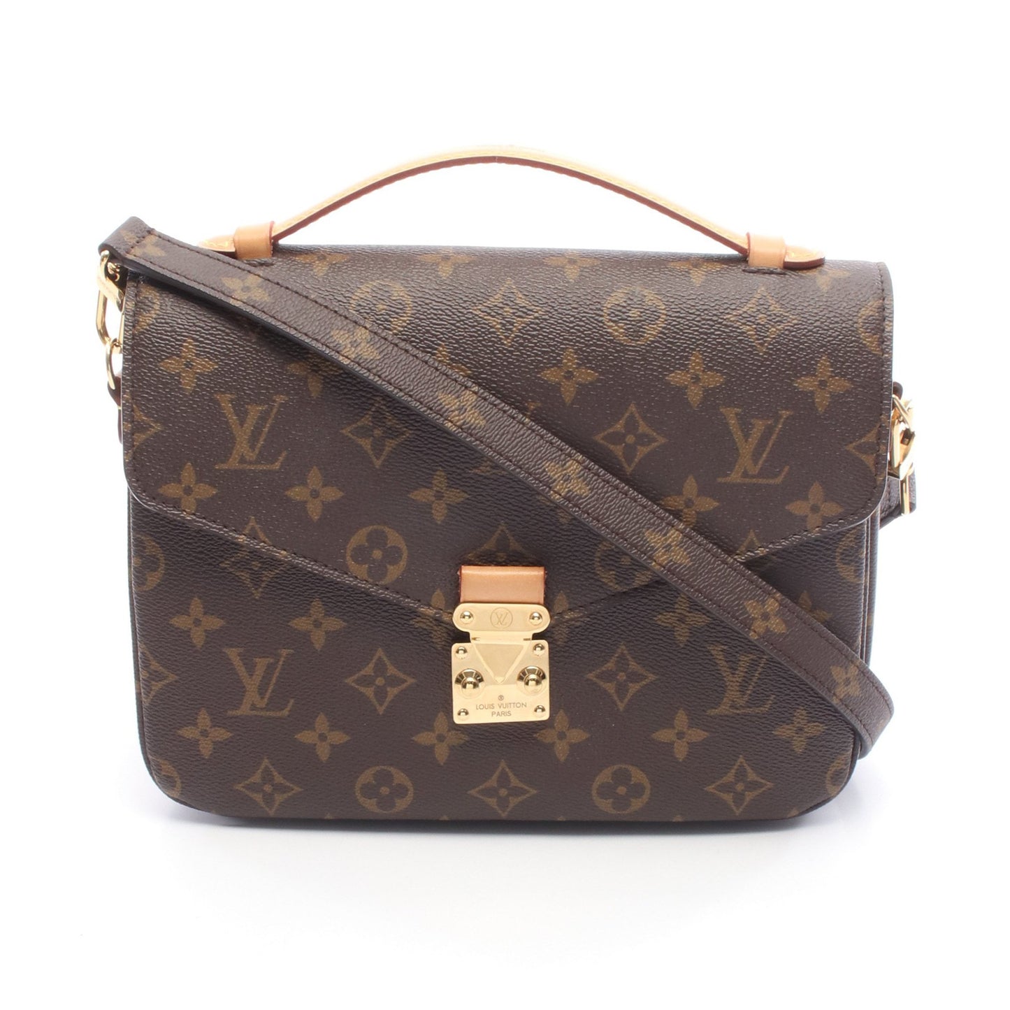 ポシェット メティス MM モノグラム ハンドバッグ PVC レザー ブラウン 2WAY ルイヴィトン バッグ LOUIS VUITTON