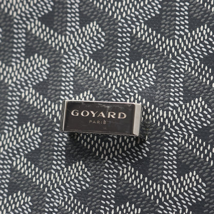 ベルヴェデーレPM ショルダーバッグ コーティングキャンバス レザー グレー ホワイト ゴヤール バッグ GOYARD