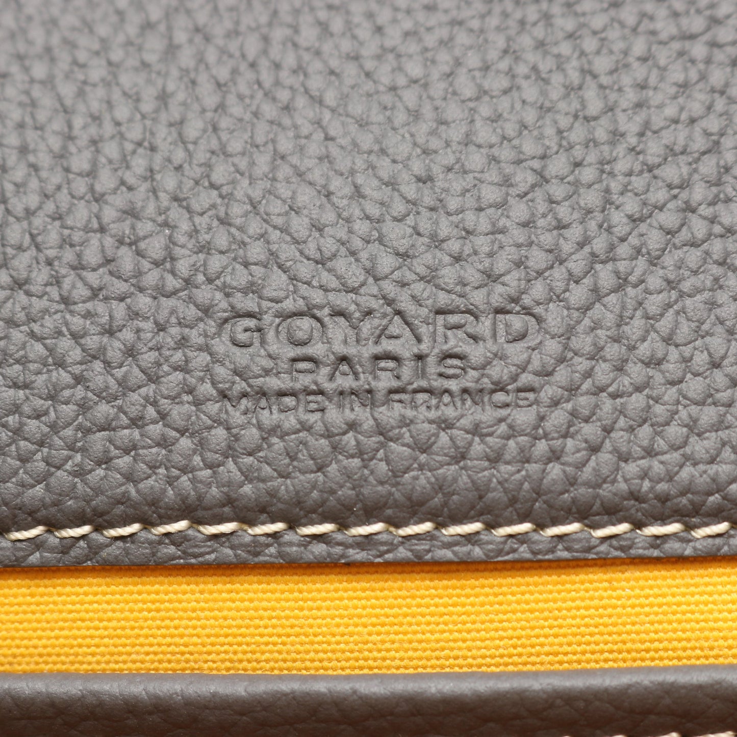 ベルヴェデーレPM ショルダーバッグ コーティングキャンバス レザー グレー ホワイト ゴヤール バッグ GOYARD