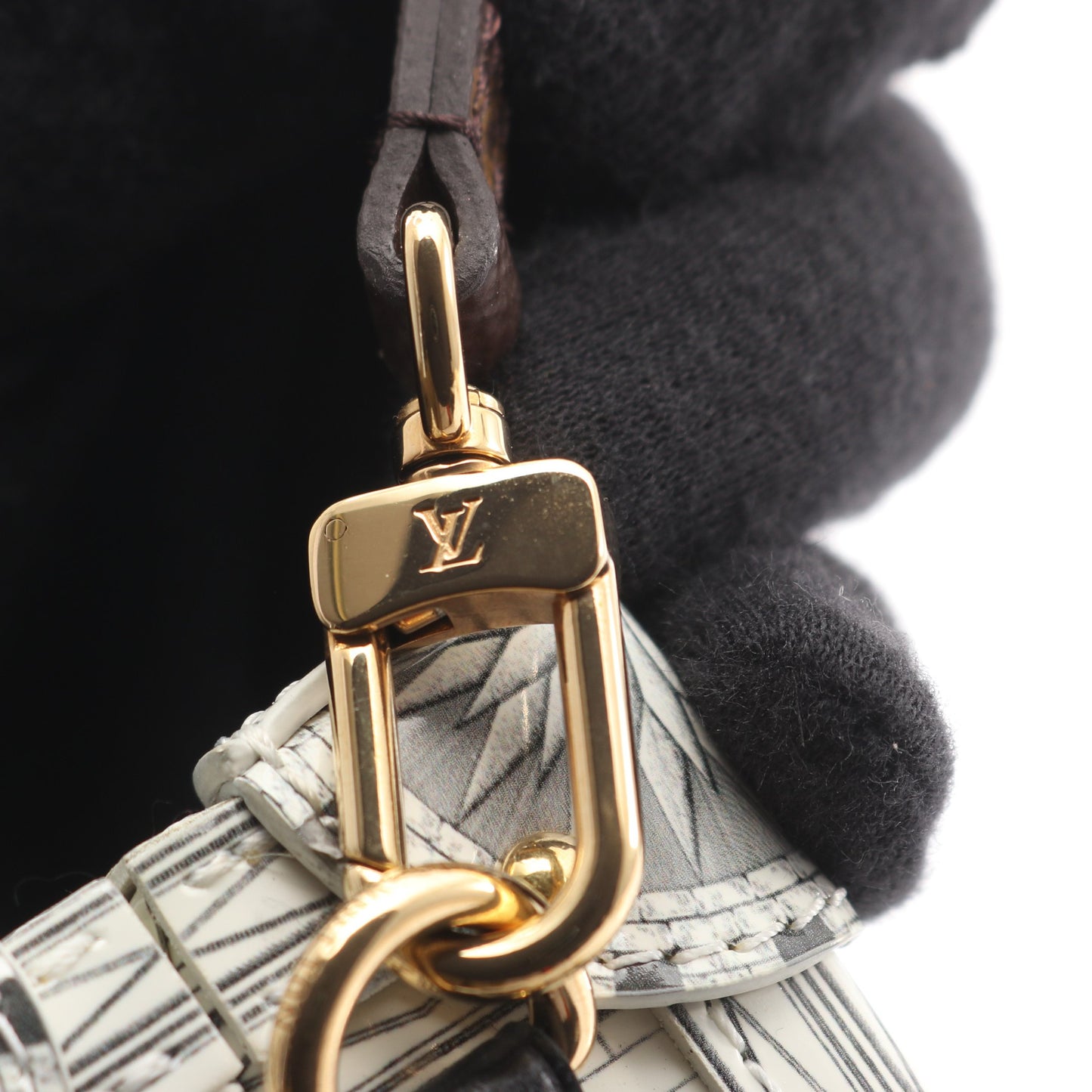LOUIS VUITTON × FORNASETTI プティット マル モノグラム ショルダーバッグ レザー PVC ホワイト ブラウン ブラック ルイヴィトン バッグ LOUIS VUITTON