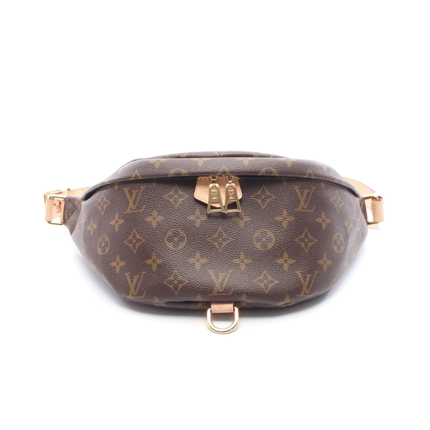バムバッグ モノグラム ボディバッグ ウエストバッグ PVC レザー ブラウン ルイヴィトン バッグ LOUIS VUITTON