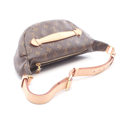 バムバッグ モノグラム ボディバッグ ウエストバッグ PVC レザー ブラウン ルイヴィトン バッグ LOUIS VUITTON