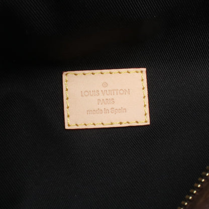 バムバッグ モノグラム ボディバッグ ウエストバッグ PVC レザー ブラウン ルイヴィトン バッグ LOUIS VUITTON