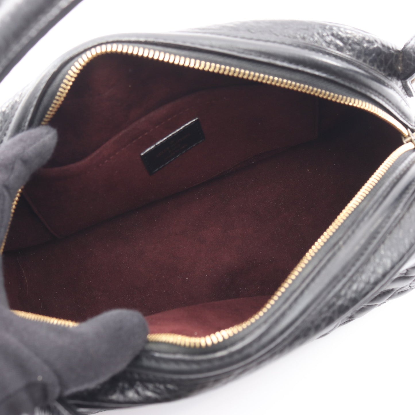クララ モノグラムヴィエンナ ショルダーバッグ レザー ブラック ルイヴィトン バッグ LOUIS VUITTON