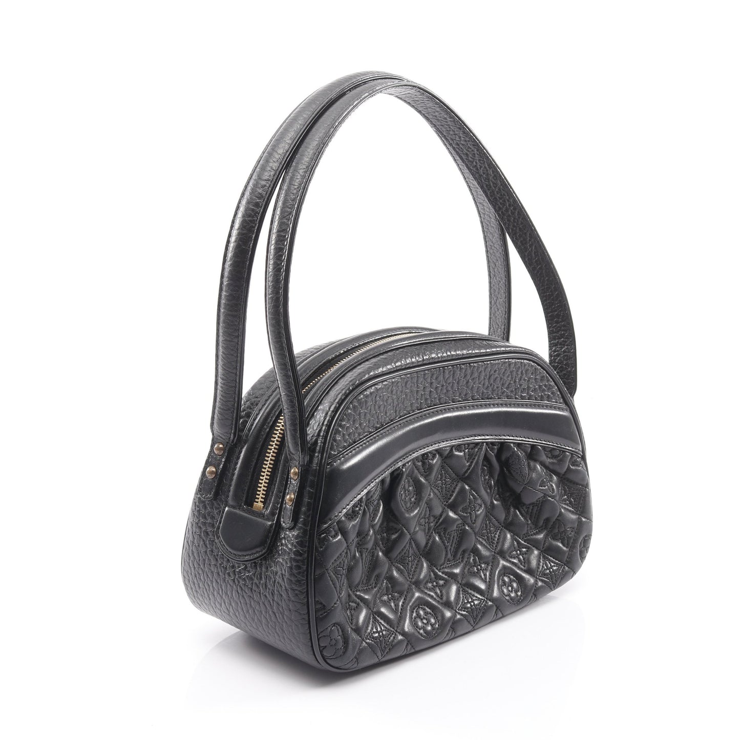 クララ モノグラムヴィエンナ ショルダーバッグ レザー ブラック ルイヴィトン バッグ LOUIS VUITTON