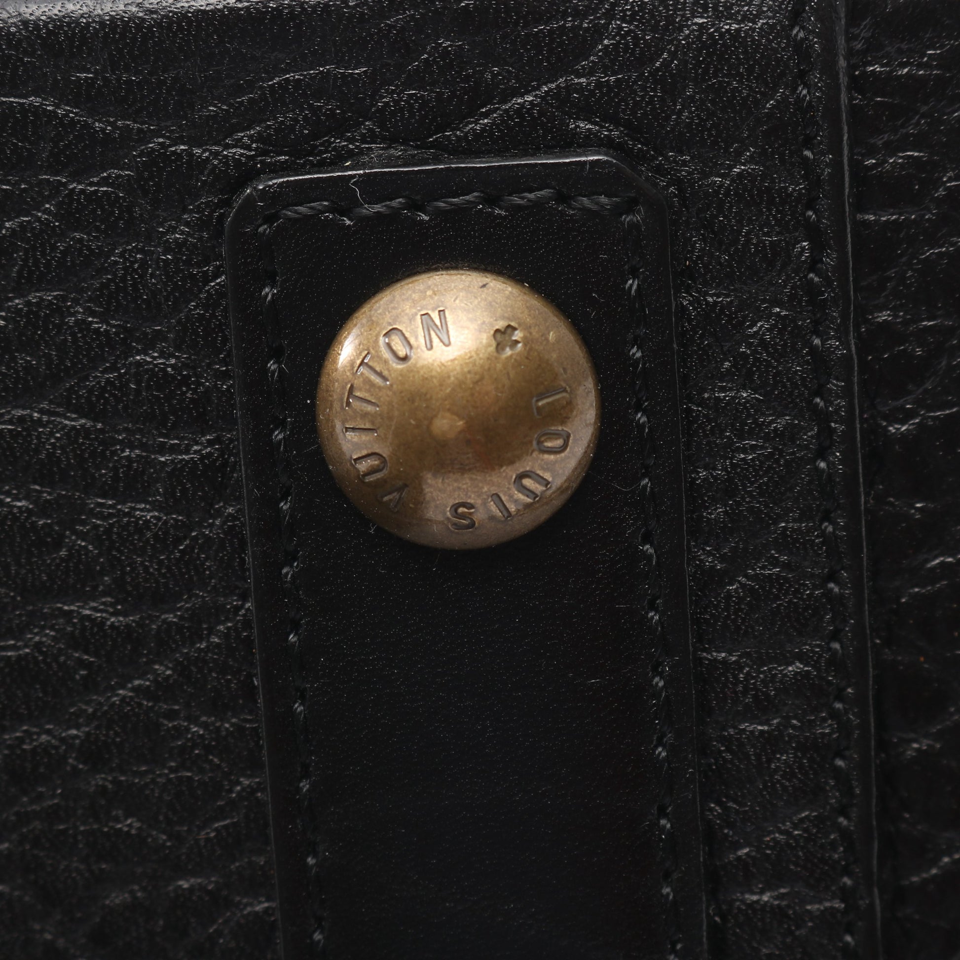 クララ モノグラムヴィエンナ ショルダーバッグ レザー ブラック ルイヴィトン バッグ LOUIS VUITTON