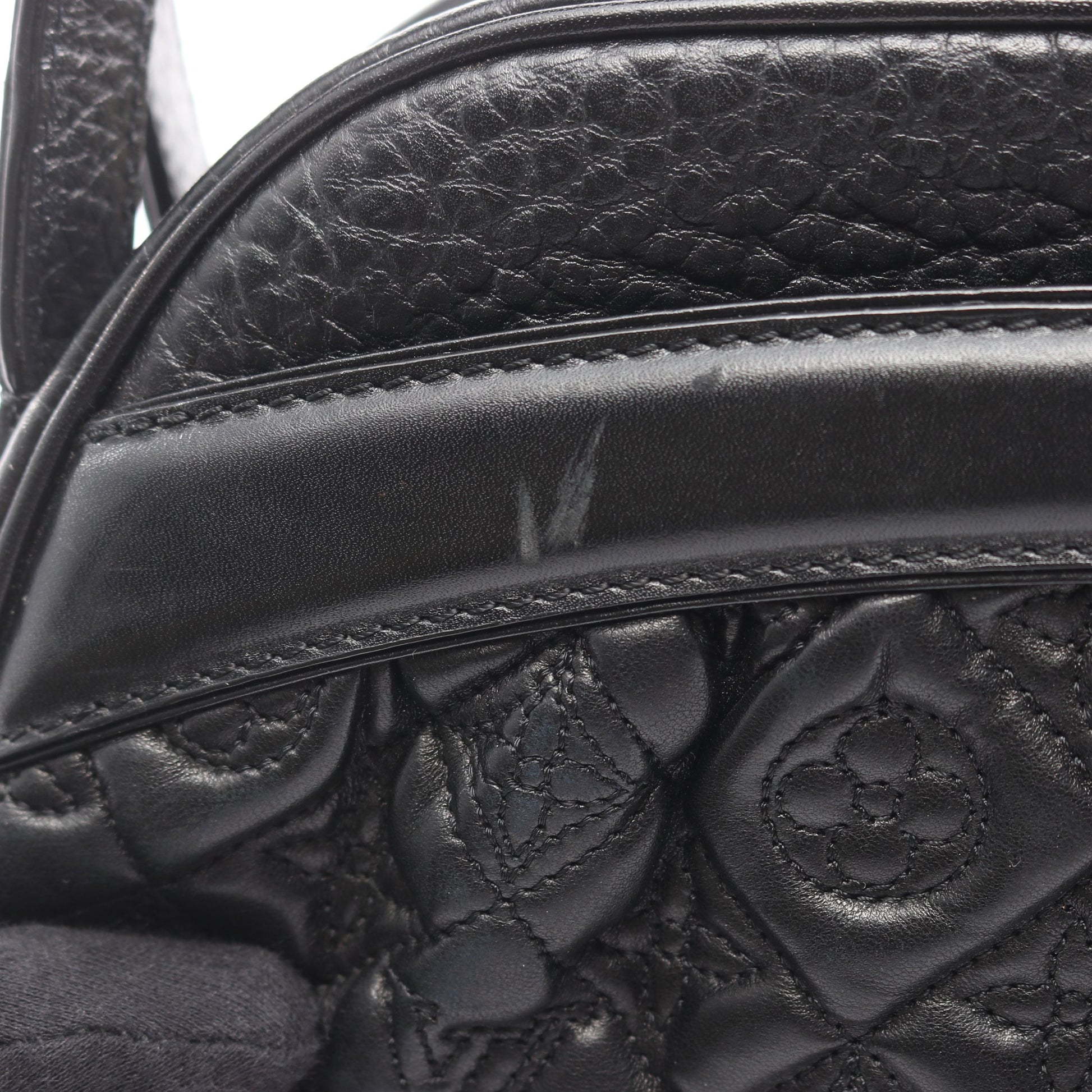 クララ モノグラムヴィエンナ ショルダーバッグ レザー ブラック ルイヴィトン バッグ LOUIS VUITTON