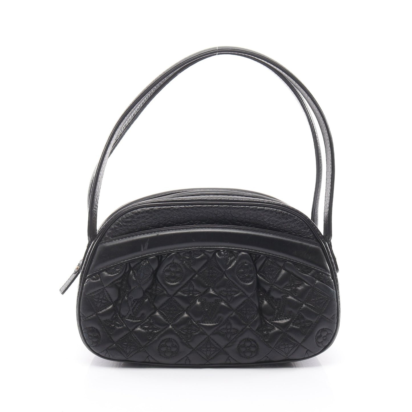 クララ モノグラムヴィエンナ ショルダーバッグ レザー ブラック ルイヴィトン バッグ LOUIS VUITTON