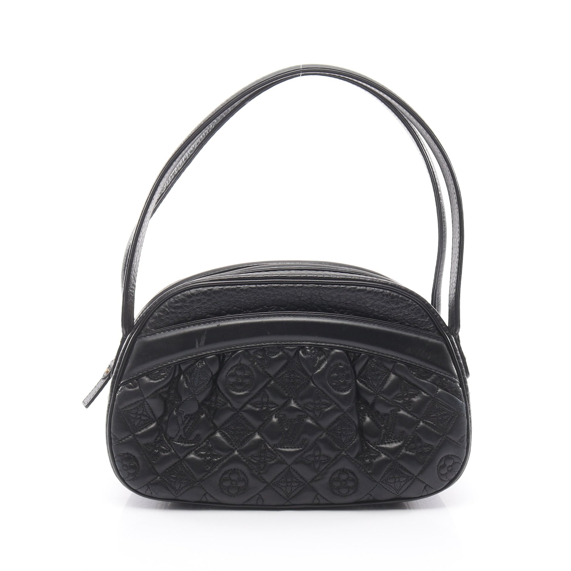 クララ モノグラムヴィエンナ ショルダーバッグ レザー ブラック ルイヴィトン バッグ LOUIS VUITTON