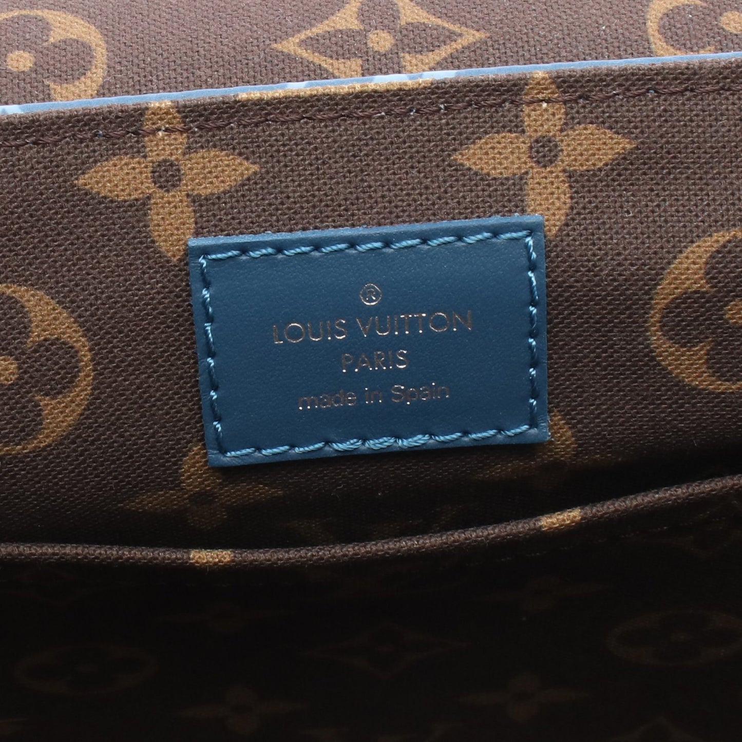 ディストリクトPM NV3 モノグラム ショルダーバッグ PVC ブルーグレー ルイヴィトン バッグ LOUIS VUITTON