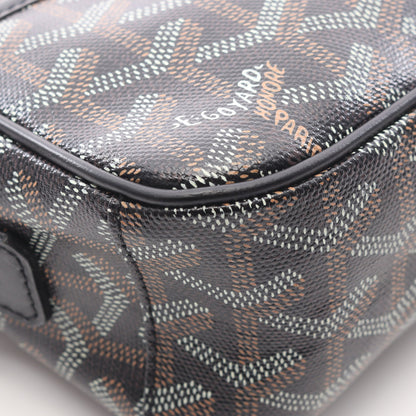 カップヴェールPM ショルダーバッグ コーティングキャンバス レザー ブラック マルチカラー ゴヤール バッグ GOYARD