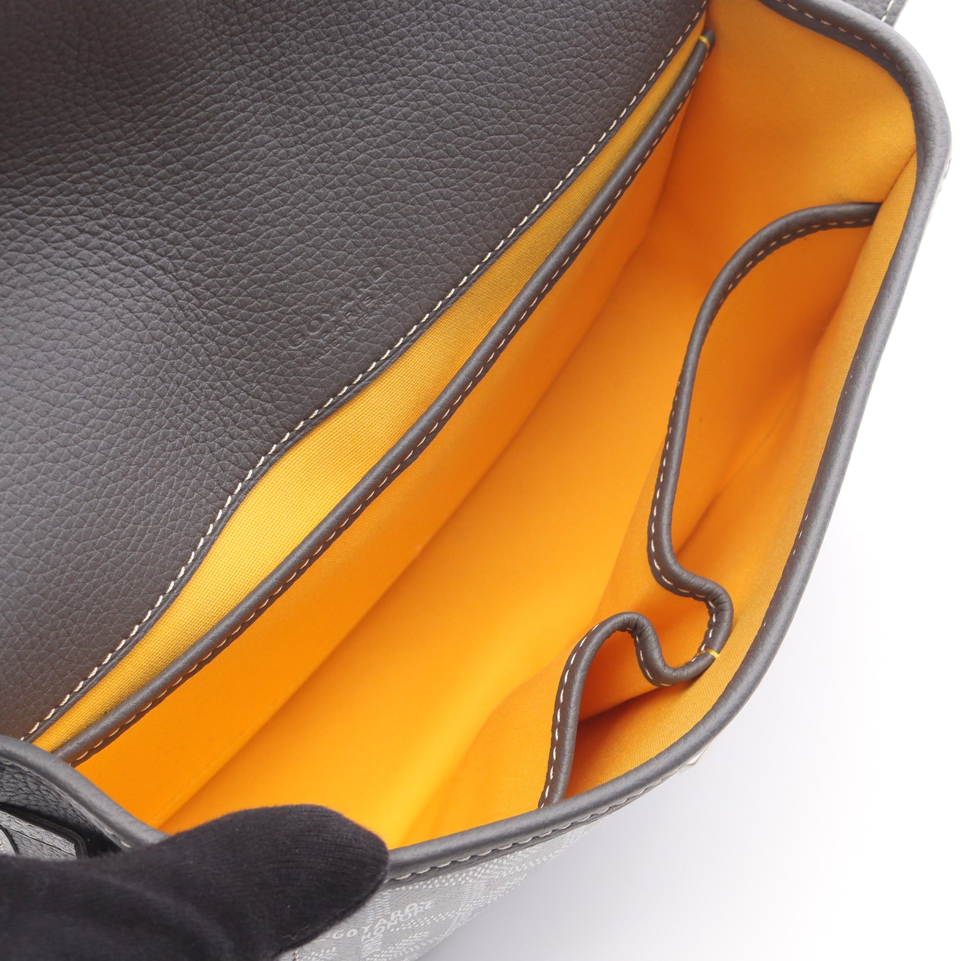 ベルヴェデーレPM ショルダーバッグ コーティングキャンバス レザー グレー マルチカラー ゴヤール バッグ GOYARD