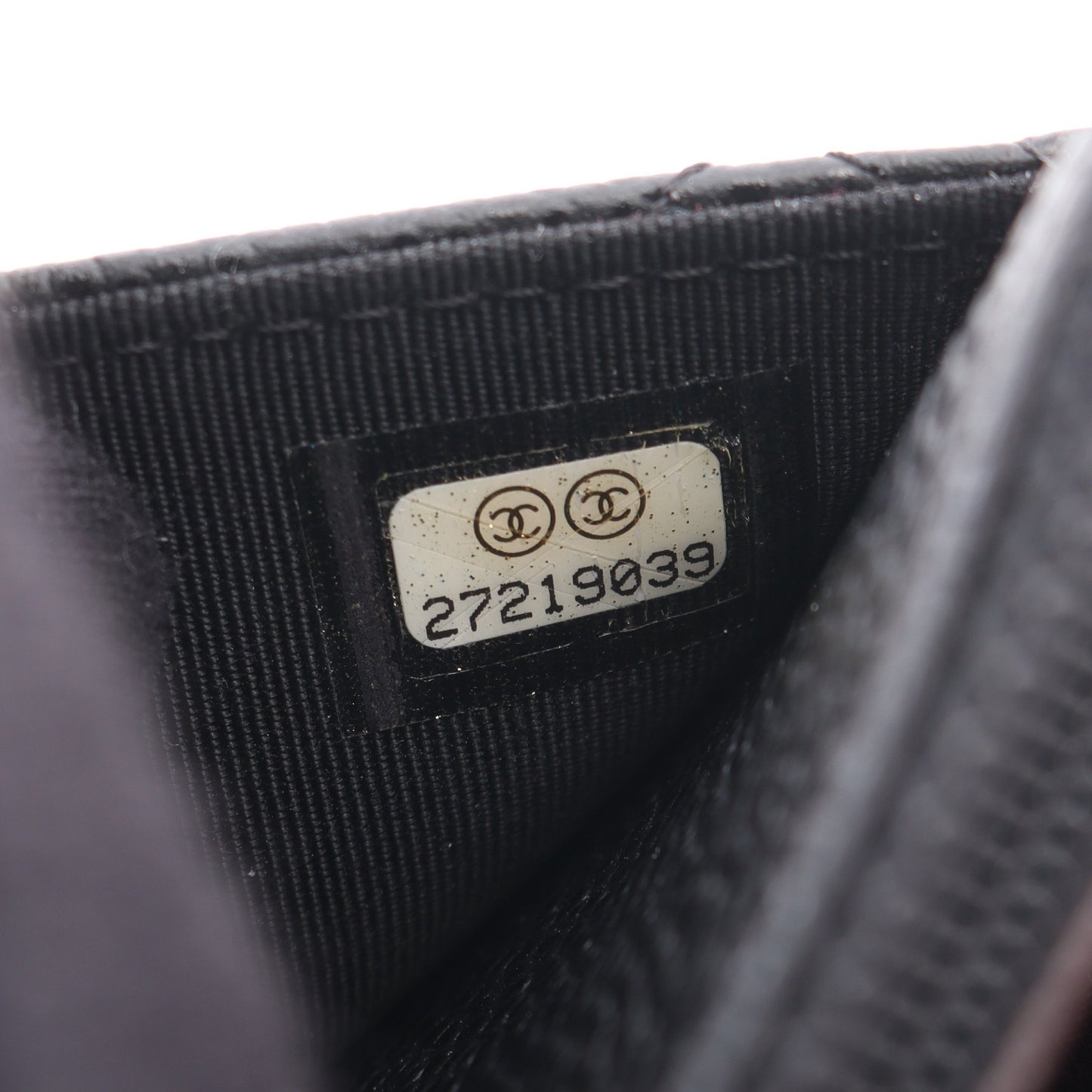 マトラッセ チェーンウォレット キャビアスキン ブラック ゴールド金具 シャネル バッグ CHANEL