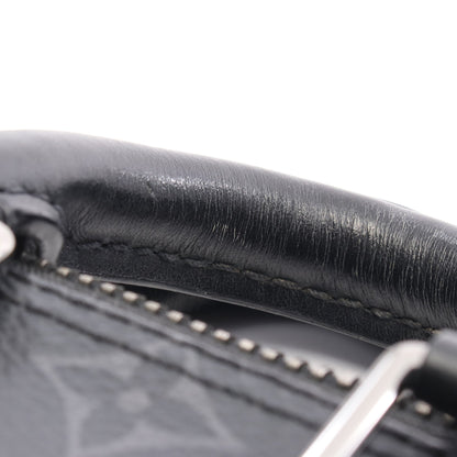 キーポル XS モノグラムエクリプス ハンドバッグ PVC レザー ブラック 2WAY ルイヴィトン バッグ LOUIS VUITTON