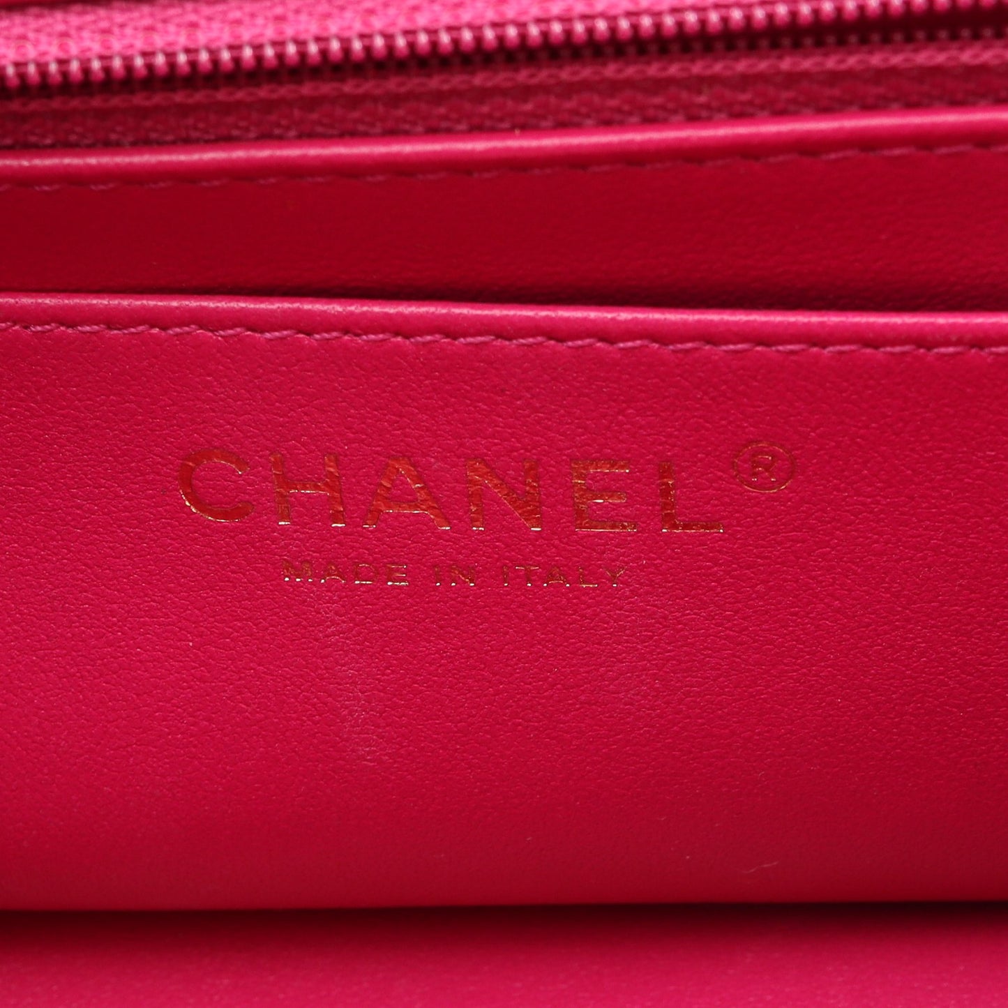 マトラッセ トップハンドル チェーンショルダーバッグ ラムスキン ピンクパープル ゴールド金具 シャネル バッグ CHANEL