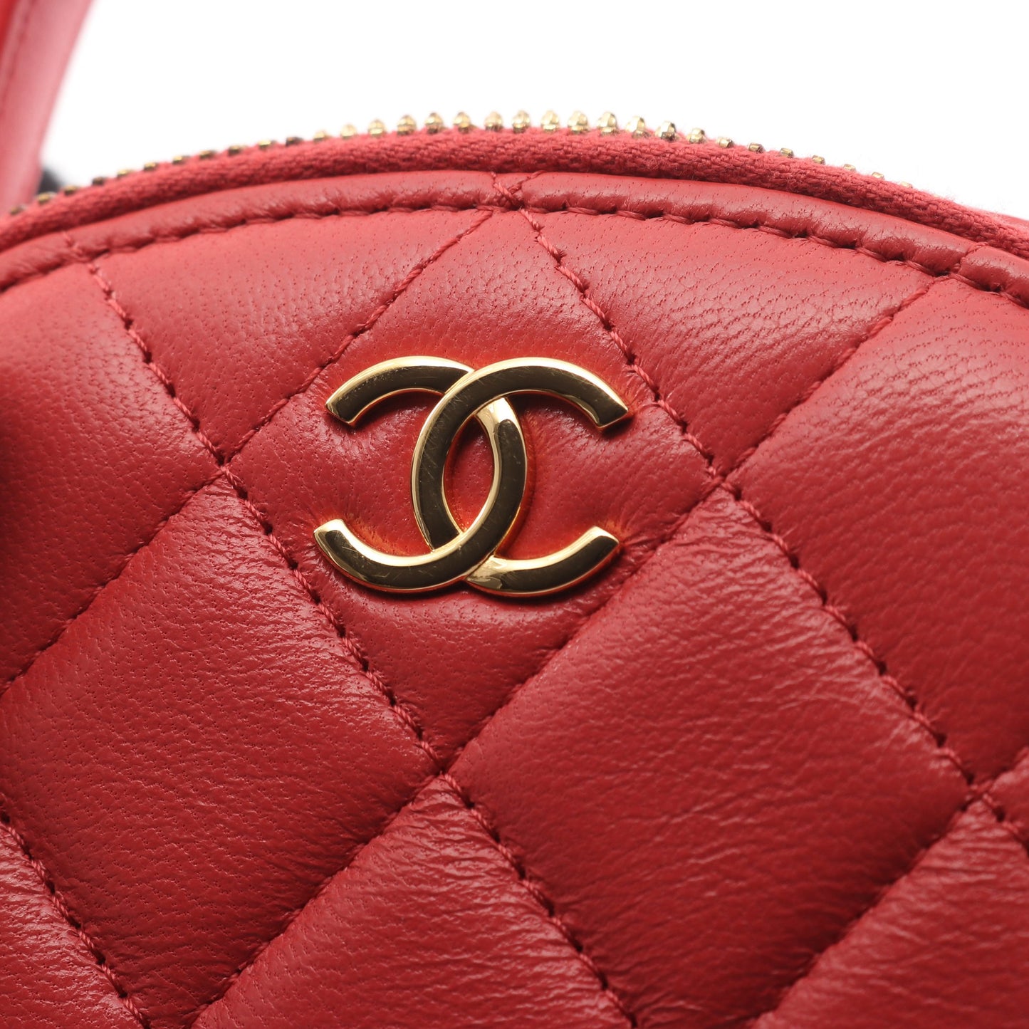 マトラッセ チェーンショルダーバッグ ラムスキン ピンク ゴールド金具 2WAY シャネル バッグ CHANEL