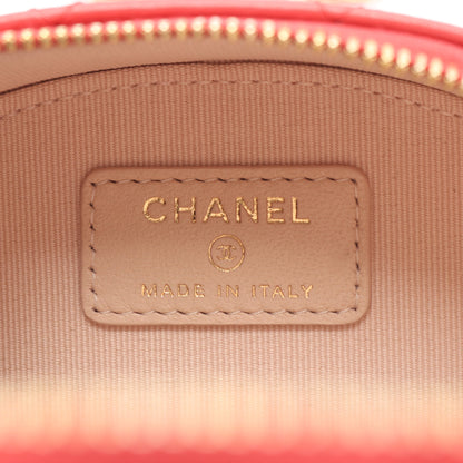 マトラッセ チェーンショルダーバッグ ラムスキン ピンク ゴールド金具 2WAY シャネル バッグ CHANEL