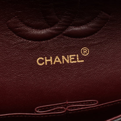 マトラッセ Wフラップ Wチェーンショルダーバッグ ラムスキン ブラック ゴールド金具 シャネル バッグ CHANEL